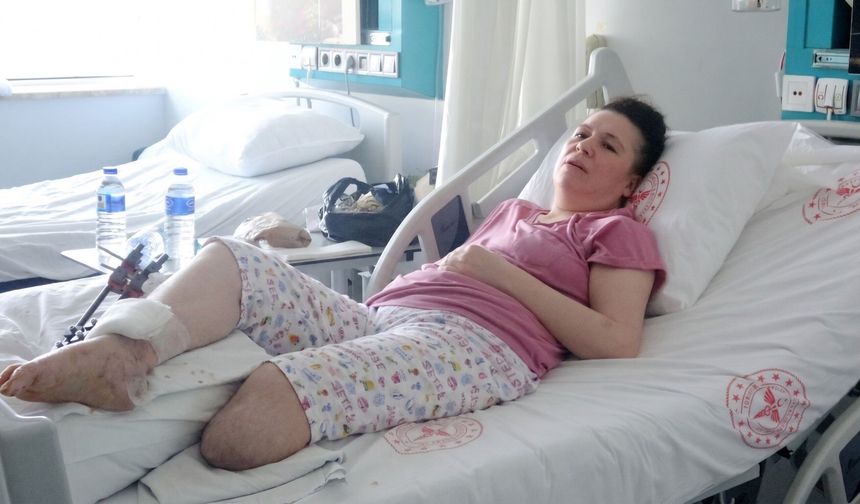 "Sensiz yaşayamam" diyerek tehdit etmiş! Eşinin av tüfeğiyle vurduğu kadın bir bacağını kaybetti