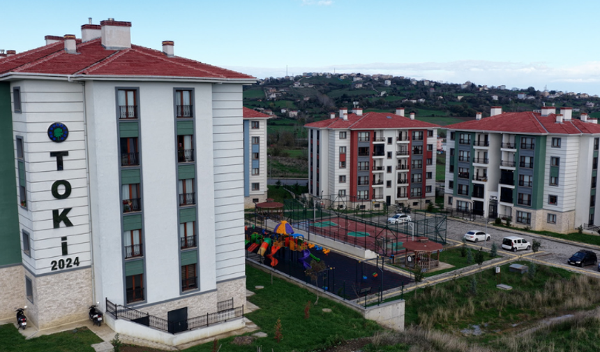 Sinop TOKİ konutlarında yeni yaşam başladı