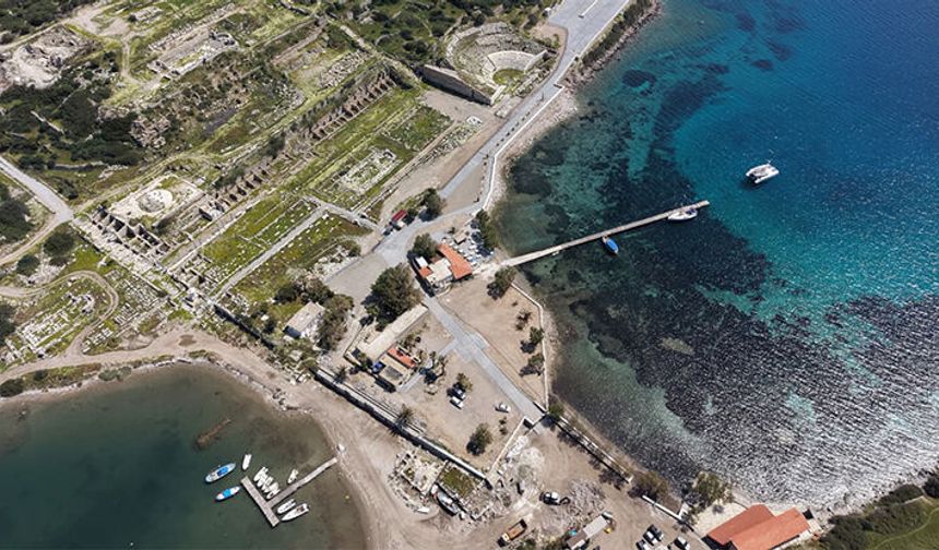 Bakan Ersoy, Knidos’a yeni soluk katan düzenlemeleri paylaştı