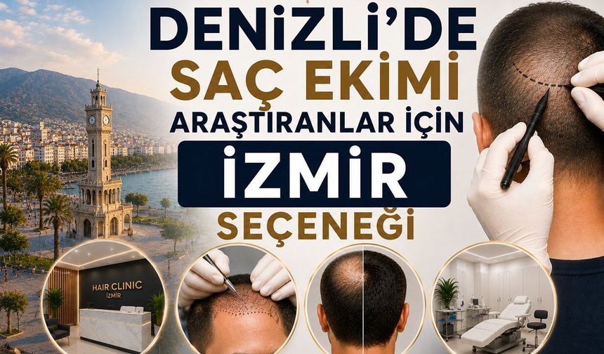 Denizli'de Saç Ekimi Araştıranlar İçin İzmir Seçeneği