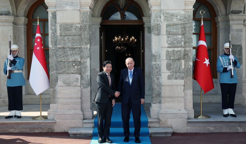 Cumhurbaşkanı Erdoğan, Singapur Başbakanı Wong ile görüştü