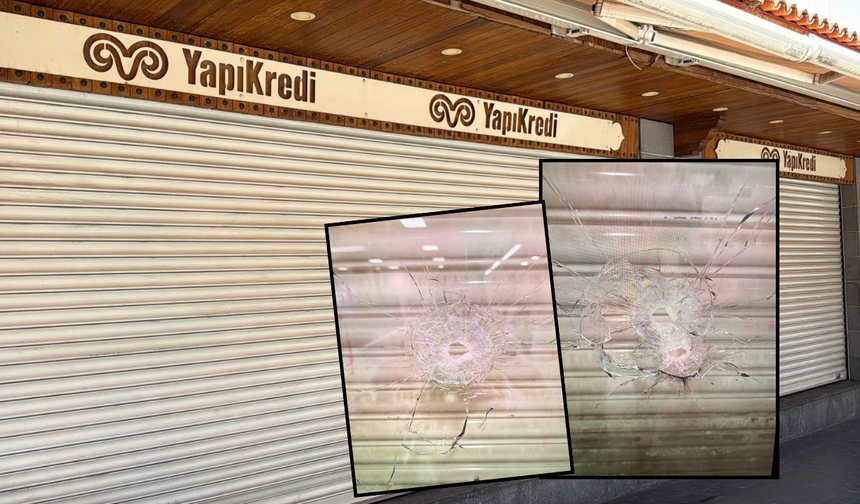 Koç Holding’e ait Yapı Kredi şubesine silahlı saldırı