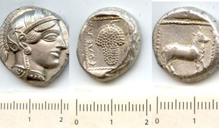 Yunanistan'dan 1055 sikke geri döndü! Kaçak eserlere karşı ortak irade