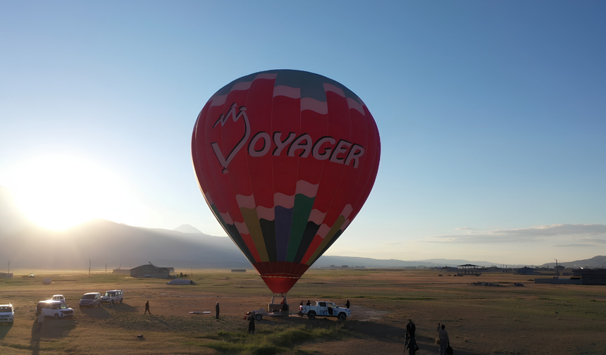 Terörden turizme! Ağrı Dağı'nda balon turlarına onay