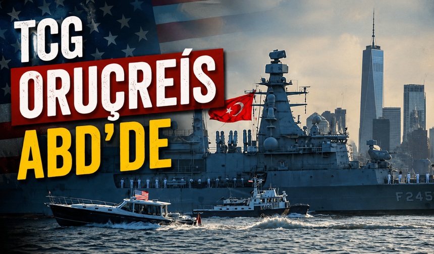 TCG Oruçreis ABD'de