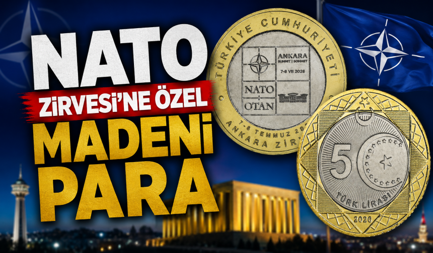 NATO Zirvesi'ne özel madeni para