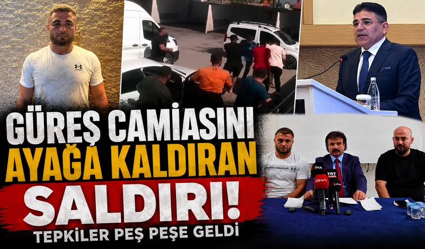 Güreş camiasını ayağa kaldıran saldırı! Tepkiler peş peşe geldi