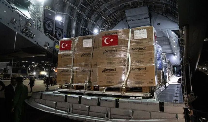 Kolombiya’dan Türkiye'ye insani yardım malzemeleri için teşekkür