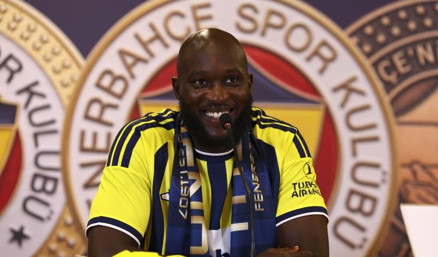 Fenerbahçe, Romelu Lukaku'yu UEFA listesine ekledi