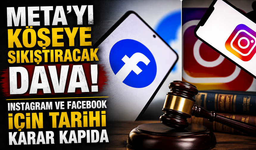 Meta'yı köşeye sıkıştıracak dava! Instagram ve Facebook için tarihi karar kapıda