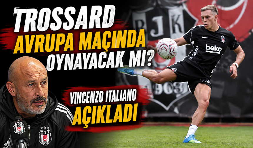 Trossard Avrupa maçında oynayacak mı? Vincenzo Italiano açıkladı