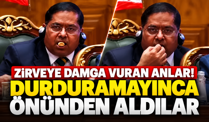 Dünyanın hızlı kuruyemiş yiyen diplomatı! Elinden almak zorunda kaldılar