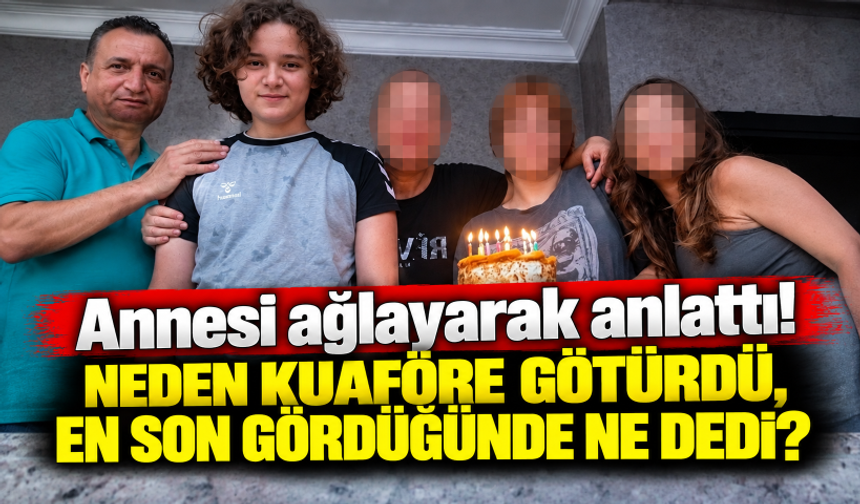 İsa Aras Mersinli'nin annesi savunmasını tamamladı