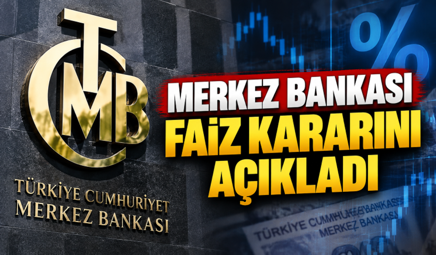 Merkez Bankası faiz kararını açıkladı