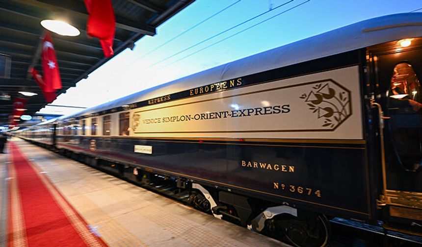 Orient Express, 5 günlük yolculuğun ardından İstanbul'a ulaştı