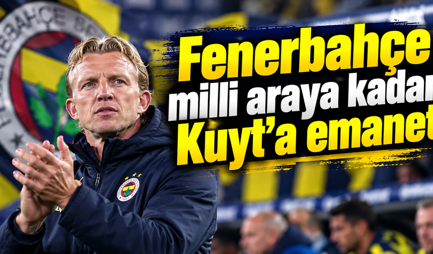Fenerbahçe milli araya kadar Kuyt'a emanet