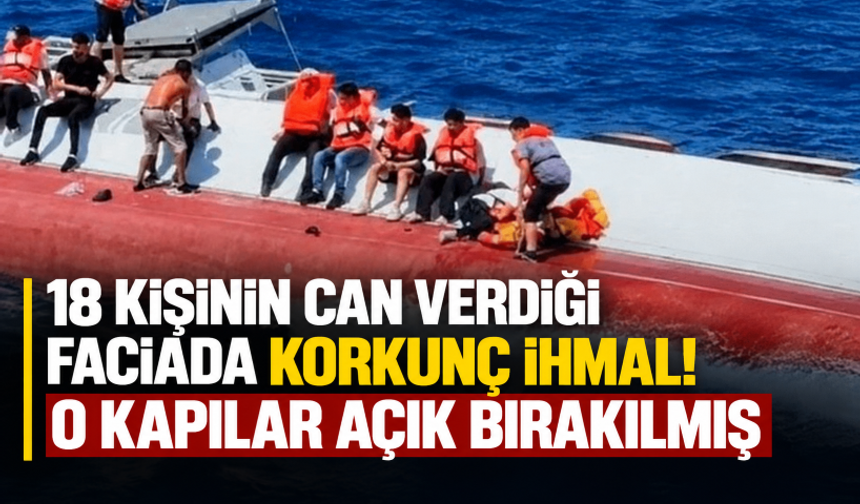 18 kişinin can verdiği faciada korkunç ihmal! O kapılar açık bırakılmış
