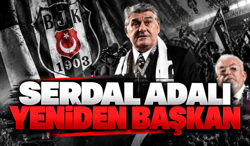 Serdal Adalı yeniden başkan