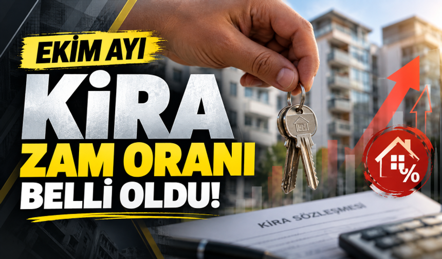 Ekim ayı kira zam oranı belli oldu!