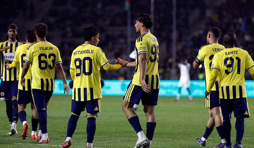 Fenerbahçe, hazırlık maçında Turan Tovuz’u 2-0 mağlup etti