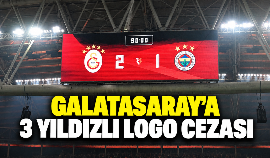Galatasaray'a PFDK'dan 3 yıldızlı logo cezası!
