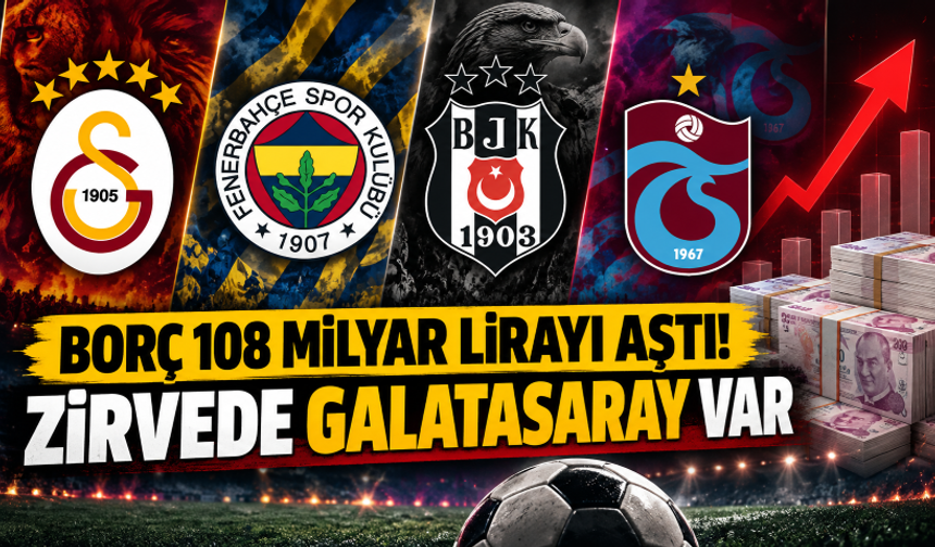 Dört büyüklerin toplam borcu 108 milyar lirayı aştı