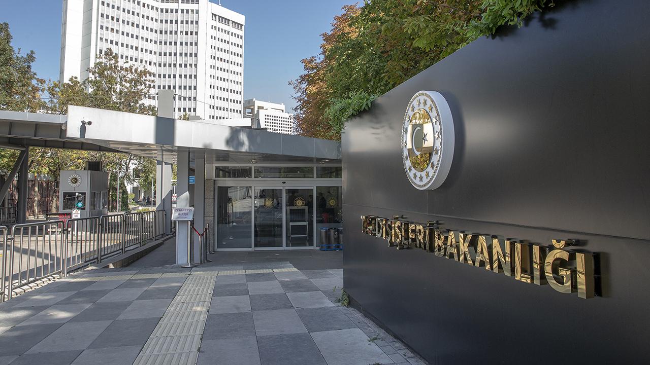 Dışişleri Bakanlığı’ndan ABD’ye tepki