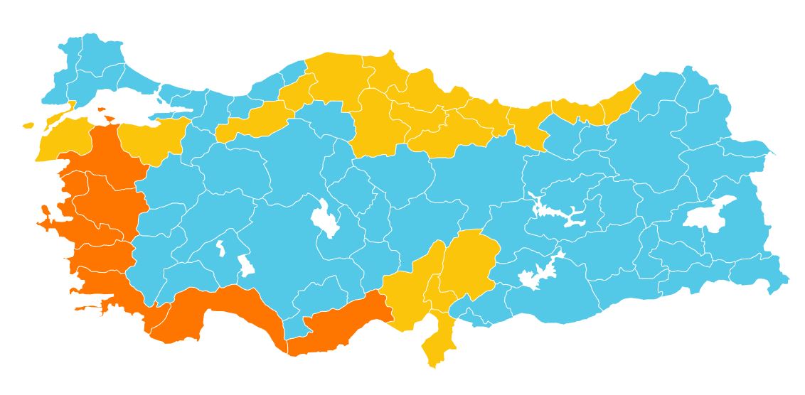 Meteoroloji’den 25 Kente ‘Fırtına Ve Sağanak’ Uyarısı