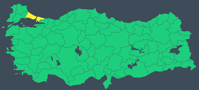 Meteoroloji’den İstanbul’a Sarı Kodlu Uyarı