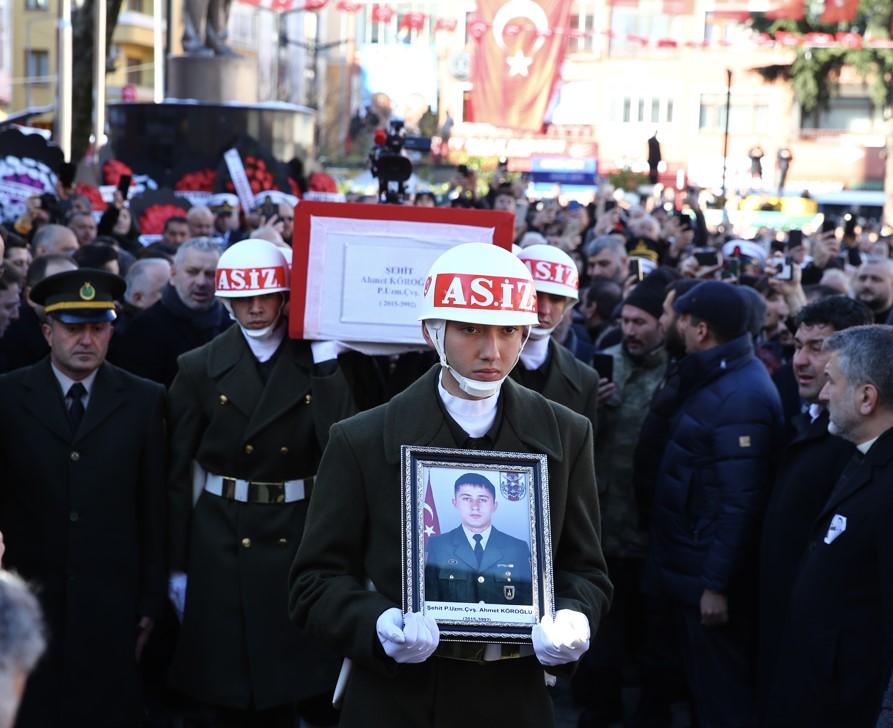 Piyade Uzman Çavuş Ahmet Köroğlu Cenaze