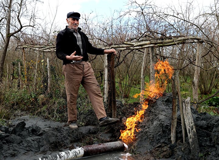 Samsun'da Sulama Için Yapılan Sondajdan Yanıcı Gaz Çıktı