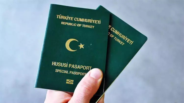 yeşil pasaport