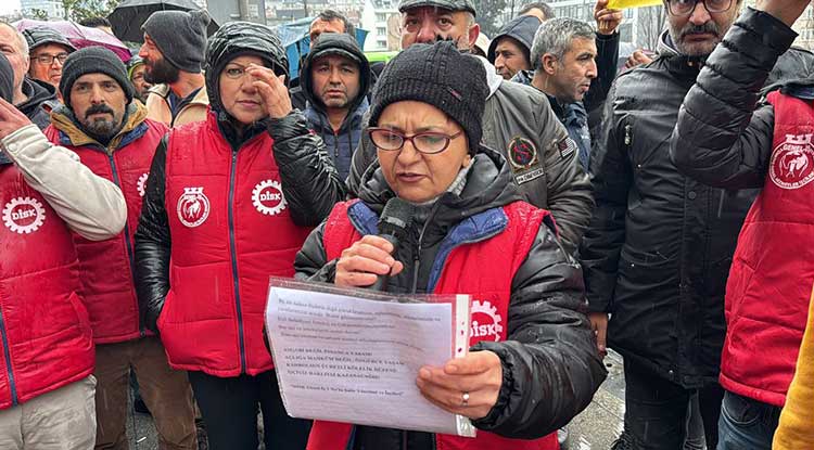 C H P Li Şişli Belediyesi Önünde Ücret Zammı Eylemi 2