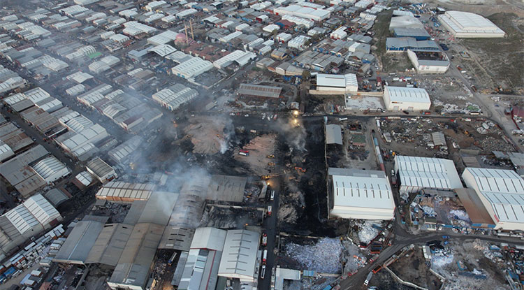 Ankara Sanayi Bölgesinde Çıkan Yangın 16 Saat Sonra Kontrol Altına Alındı 2