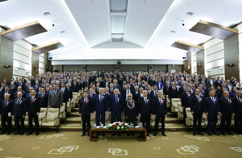 Cumhurbaşkanı Erdoğan Anayasa Mahkemesi'ndeki Törene Katıldı2