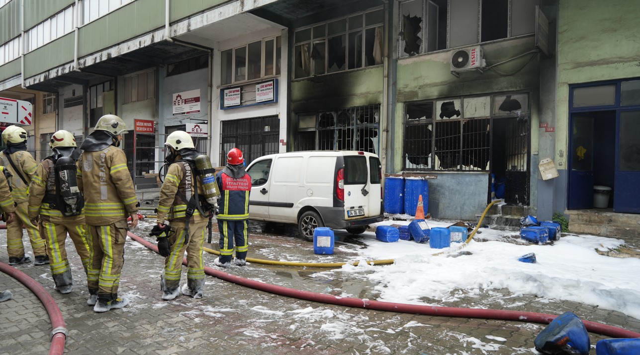 Başakşehir'de Bir Iş Yerinde Patlama Meydana Geldi1