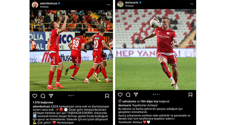 Buksa Ve Saric’ten Antalyaspor’a Veda 1