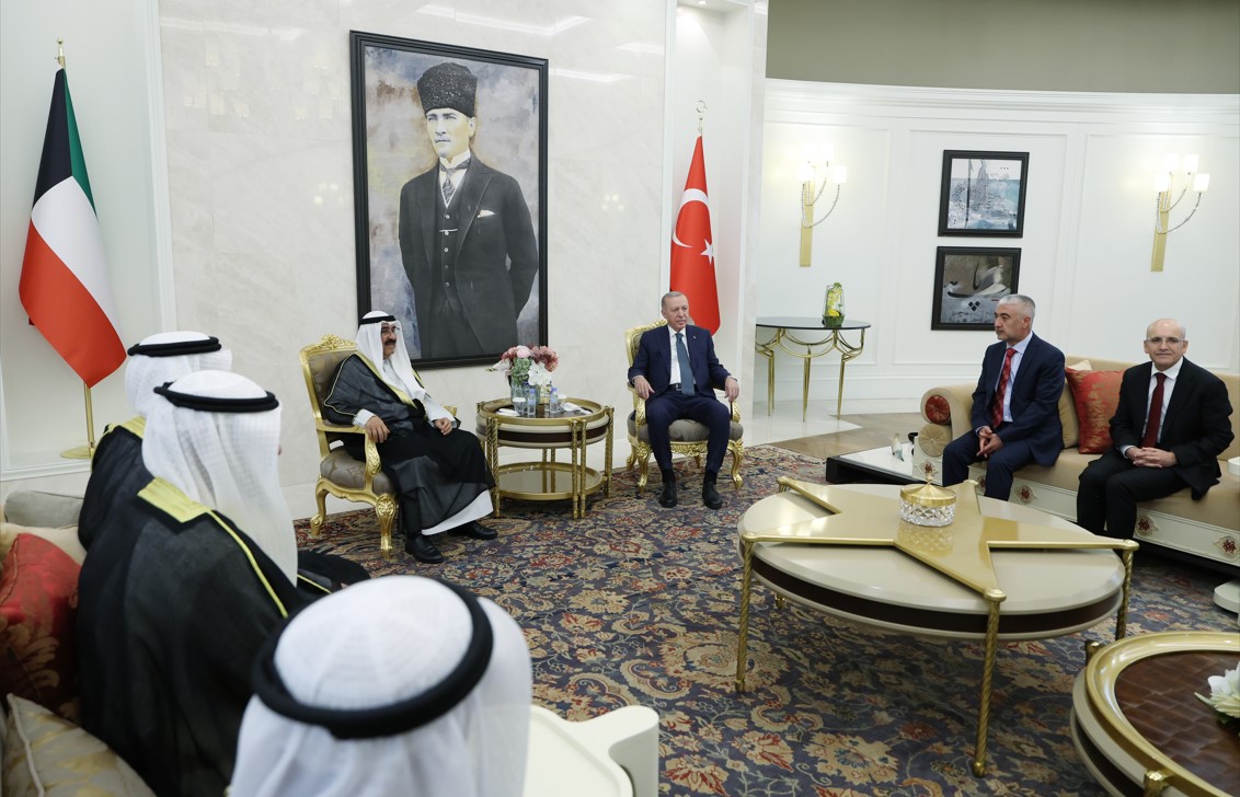 Cumhurbaşkanı Erdoğan, Kuveyt Emiri El Sabah'ı Kabul Etti3