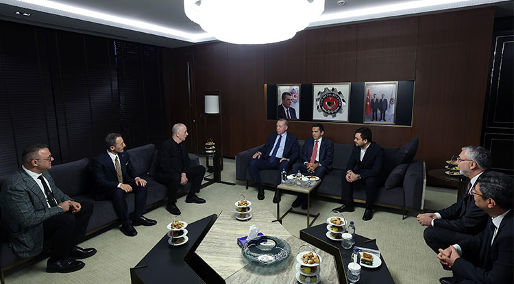 Cumhurbaşkanı Erdoğan’dan Türk Metal Sendikası’na Taziye Ziyareti 1