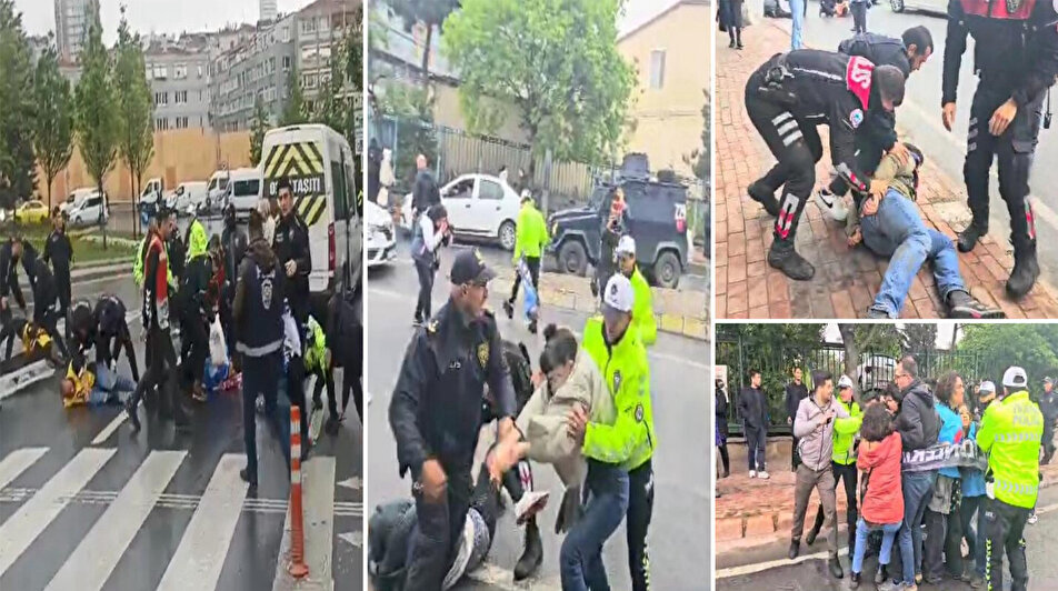 Taksim'e Çıkmak Isteyen Gruplara Polis Müdahalesi2