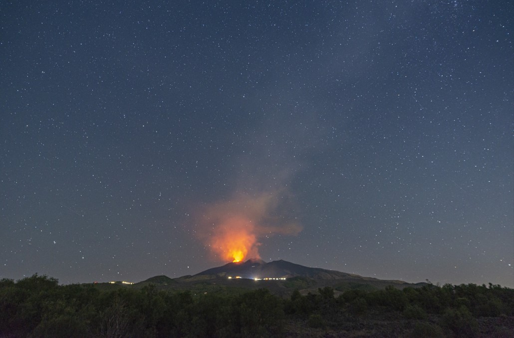 Etna Yanardağı 1