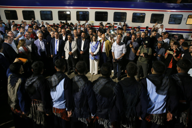 Turistik Tatvan Treni Ikinci Seferinde Tatvan'a Ulaştı2