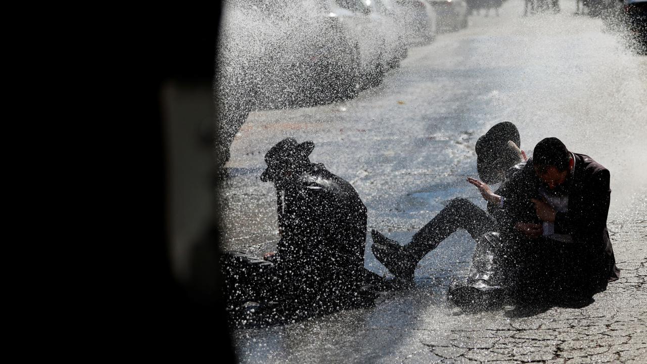 Ultra Ortodoks Yahudiler Zorunlu Askerlik Yasasını Protesto Etti8