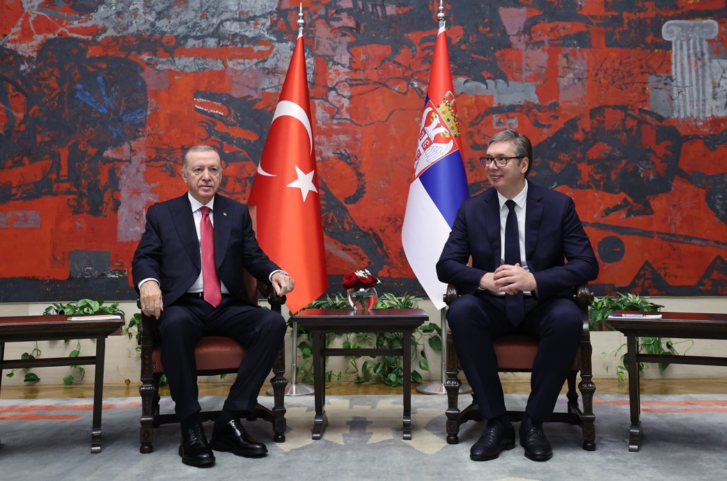 Cumhurbaşkanı Erdoğan, Sırbistan Cumhurbaşkanı Aleksandar Vucic Ile Görüştü