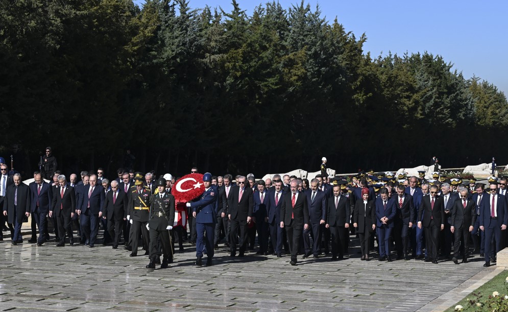 Erdoğan Başkanlığındaki Devlet Erkanı, Anıtkabir'de5