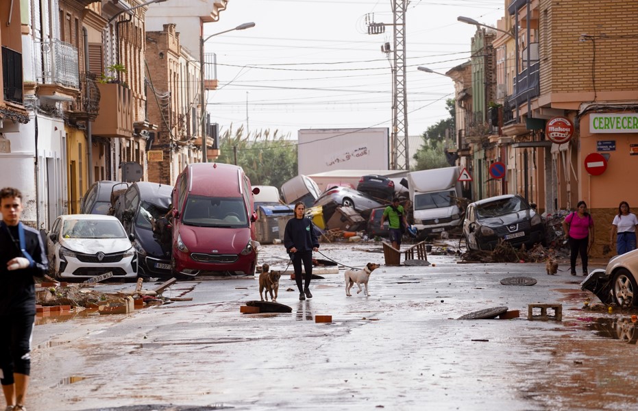 İspanya'da Sel Felaketi