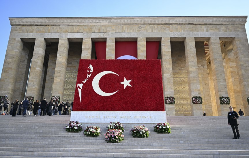 Büyük Önder Atatürk Için Anıtkabir'de Devlet Töreni Düzenlendi4