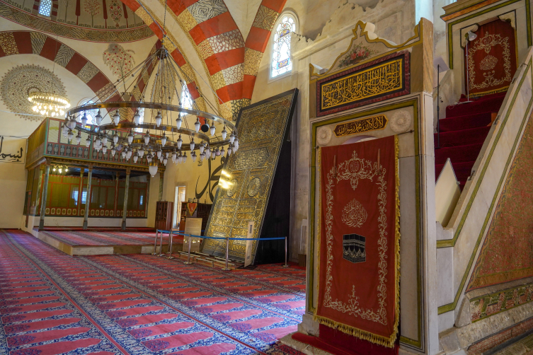 Kabe'nin Kapı Örtüsü Edirne'de Sergileniyor2