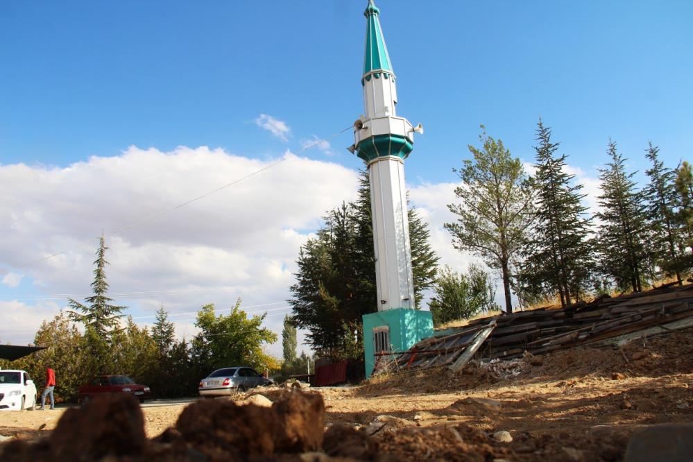 Kahramanmaraş'ta Ilginç Görüntü Minare Var, Cami Yok1