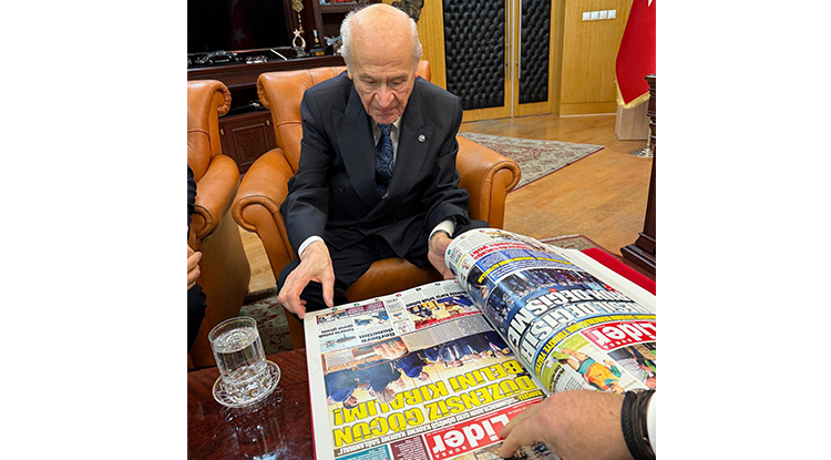 Lider Medya Dan M H P Lideri Bahçeli Ye Ziyaret 4